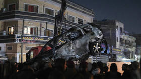 US drone strike kills Iraq-ba<em></em>sed militia leaders